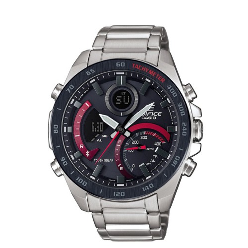 Elegancki zegarek męski Casio Edifice ECB-900DB-1AER Solar