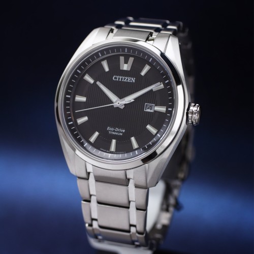 Zegarek męski solar Citizen Eco Drive Titanium AW1240-57E Titanium