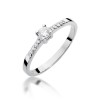 Pierścionek z brylantami 0,22ct W382-585-B0.22 MARKO