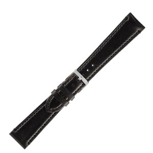 Pasek Morellato skóra owcza czarny 20mm Ligabue unisex
