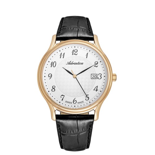 Zegarek męski na pasku Adriatica A8000.1223Q analog MARKO