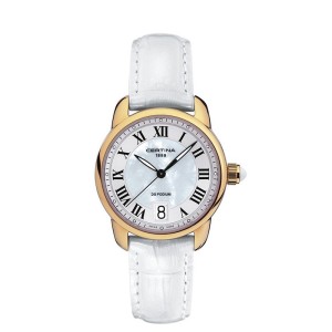 Zegarek damski Certina C0252103611800 DS Podium na pasku