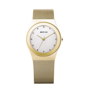 Zegarek damski Bering Classic 12927-334 pozłacana bransoleta