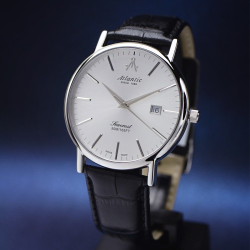 Zegarek męski Atlantic Seacrest Quartz 50354.41.21 na pasku