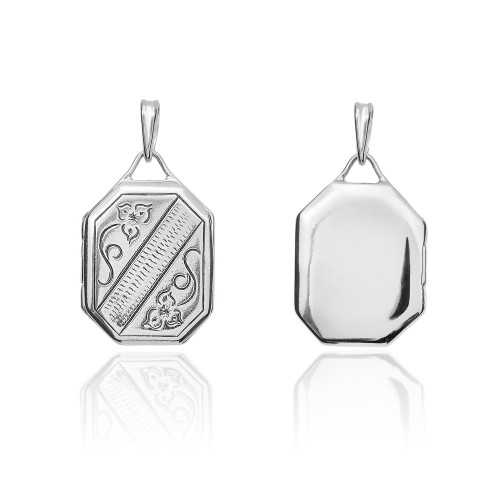 Srebrny wisiorek sekretnik ZG101-925 MARKO