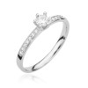 Pierścionek z białego złota z brylantami 0,37ct Galaktyki W459B-585-B0.37 marko
