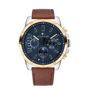 Męski zegarek Tommy Hilfiger 1791561 skórzany pasek