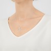 Srebrny medalik dwustronny D184-925 MARKO