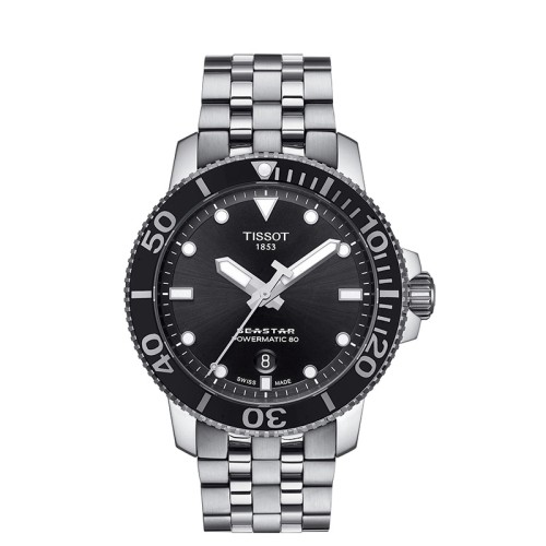 Zegarek Tissot Seastar T1204071105100 stalowa bransoleta MARKO