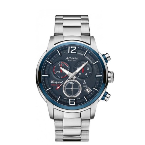 Zegarek męski Atlantic 87466.47.55 stalowa bransoleta MARKO