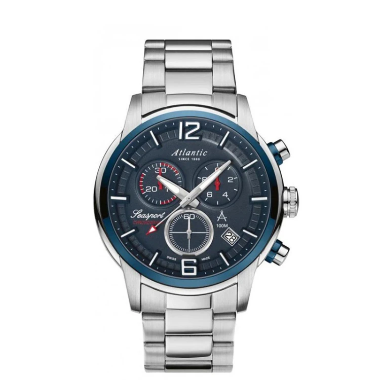 Zegarek męski Atlantic 87466.47.55 stalowa bransoleta MARKO
