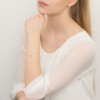 Złota bransoletka łańcuszek przywieszką serce Fancy BK362-333-Z310 marko