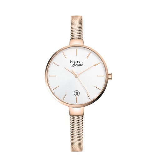 Zegarek Pierre Ricaud P22085.91R3Q damski cienka bransoleta MARKO