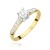 Złoty pierścionek z brylantami 0,13ct 585 Galaktyki W474-585-B0.13 marko