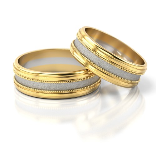 Obrączki ślubne Stelmach Elegancja ST142-585 MARKO
