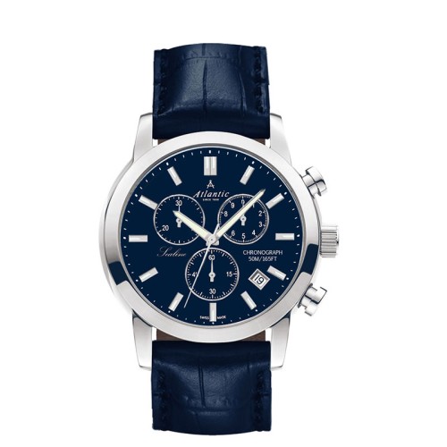Zegarek męski Atlantic Sealine Chrono 62450.41.51 na pasku MARKO
