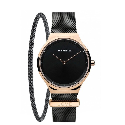 Damski zegarek Bering Classic 12131-162 zestaw z bransoletką stalową