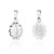 Srebrny Cudowny medalik D219-925 MARKO