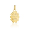 Złoty medalik Madonna 585 Komunia Chrzest D280-585 MARKO
