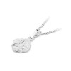 Srebrny medalik dwustronny D184-925 MARKO