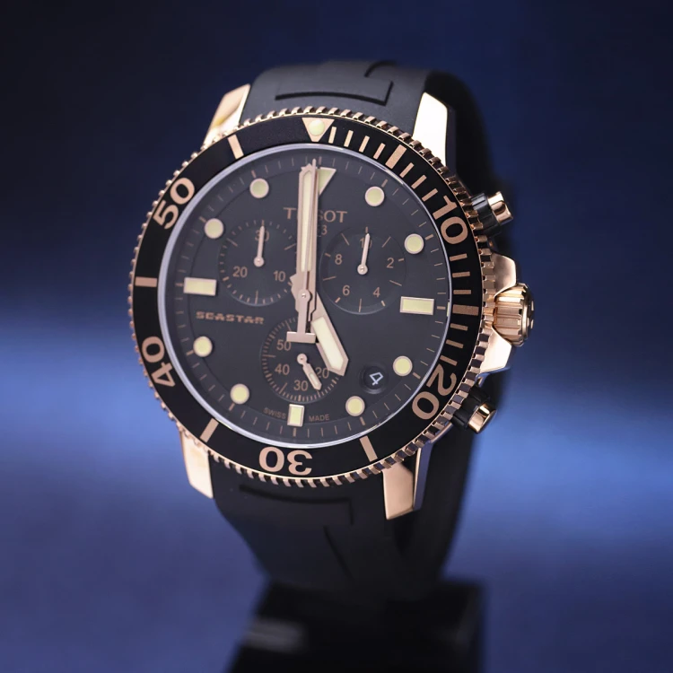 Zegarek Tissot Seastar T1204173705100 sportowy na pasku silikonowym MARKO