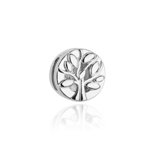 Srebrna zawieszka płaska Charms Drzewko Szczęścia do bransoletki mesh Z170-925-S MARKO
