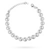 Bransoletka ślubna z perłami Swarovski srebro 925 BRSW3650 marko