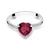 Pierścionek białe złoto rubin 1,70ct i brylanty 0,06ct W050-585-R1.70 MARKO