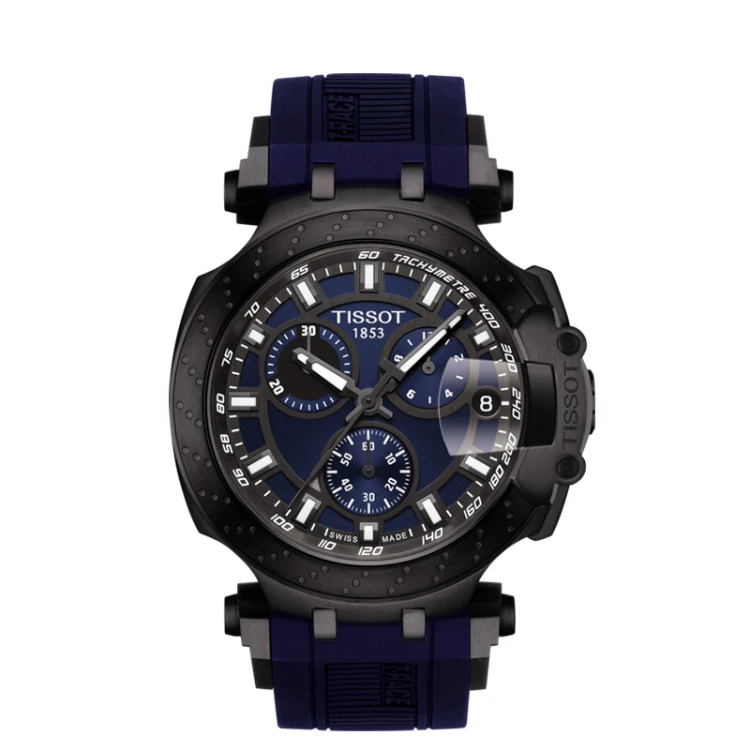 Zegarek Tissot T-Race T1154173704100 męski na kauczukowym pasku MARKO