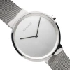 Męski zegarek Bering Classic 14539-000 stalowa bransoleta mesh MARKO