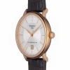 Zegarek Tissot Carson T1224073603100 męski brązowy pasek MARKO