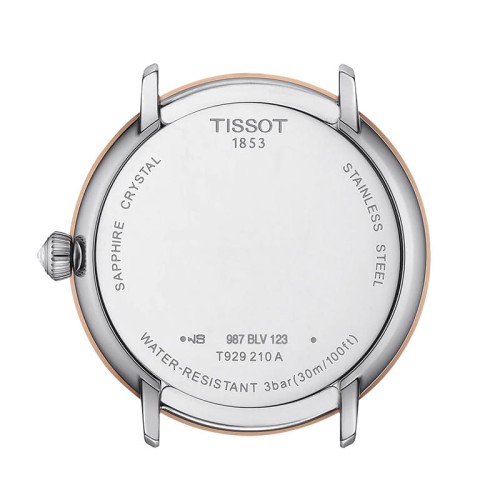 Tissot T9292104104600 Glendora 18K Gold zegarek damski