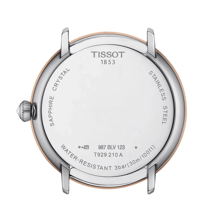Tissot T9292104104600 Glendora 18K Gold zegarek damski
