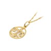 Złoty wisiorek zawieszka znak zodiaku Waga złoto 585 Z371-585-WAGA MARKO