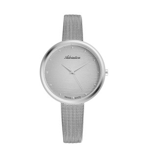 Zegarek damski Adriatica A3716.5147Q stalowa bransoleta typu mesh