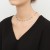 Srebrny naszyjnik choker czarne cyrkonie Kleur N040-925-CZS MARKO