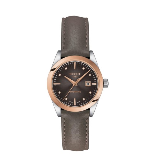 Zegarek damski Tissot T9300074629600 T-Gold na pasku