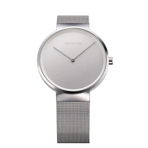Męski zegarek Bering Classic 14539-000 stalowa bransoleta mesh