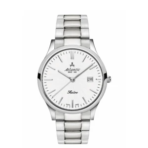 Zegarek Atlantic Sealine Quartz męski 62346.41.21 srebrny