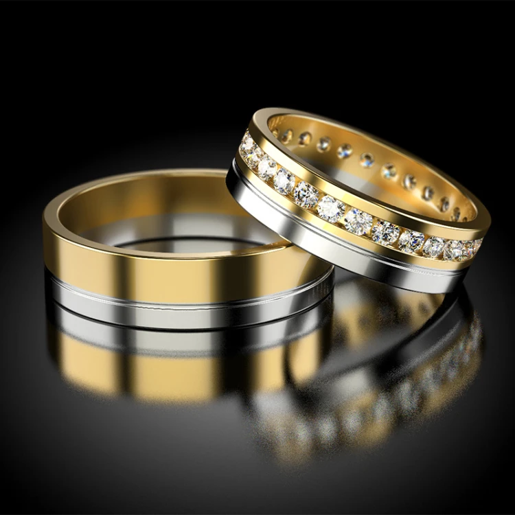 Obrączki ślubne Stelmach Elegancja ST078-585 MARKO