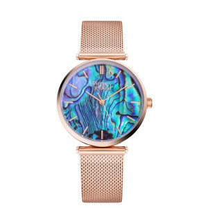Zegarek Pierre Ricaud P22096.911AQ damski stalowa bransoleta mesh