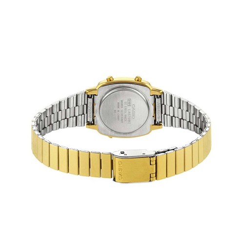 Złoty zegarek damski Casio Collection LA670WEGA-9EF stal