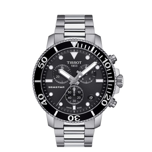 Zegarek Tissot Seastar T1204171105100 sportowy na bransolecie MARKO