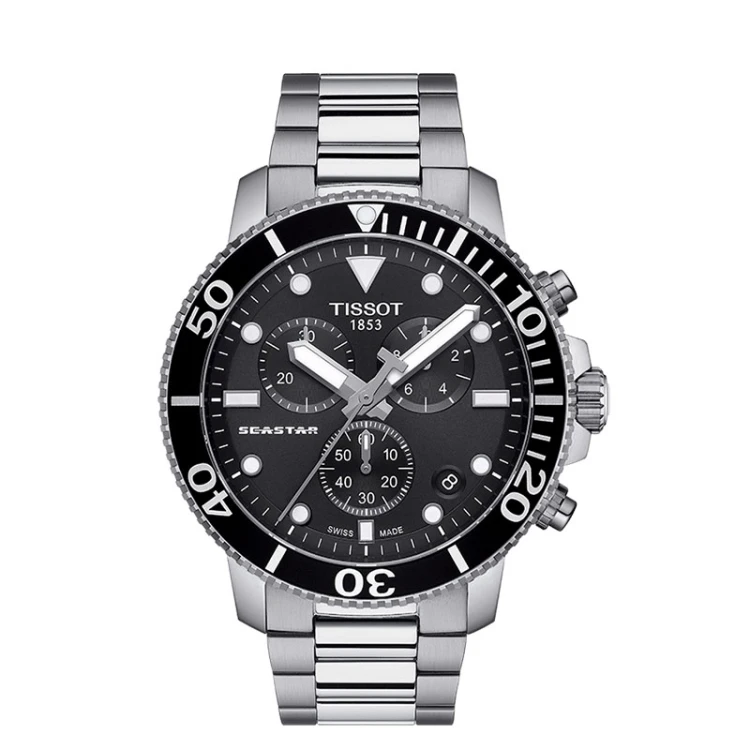 Zegarek Tissot Seastar T1204171105100 sportowy na bransolecie MARKO