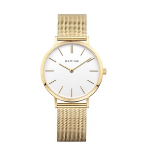 Zegarek damski Bering Classic 14134-331 bransoleta mesh