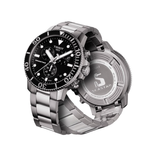 Zegarek Tissot Seastar T1204171105100 sportowy na bransolecie MARKO