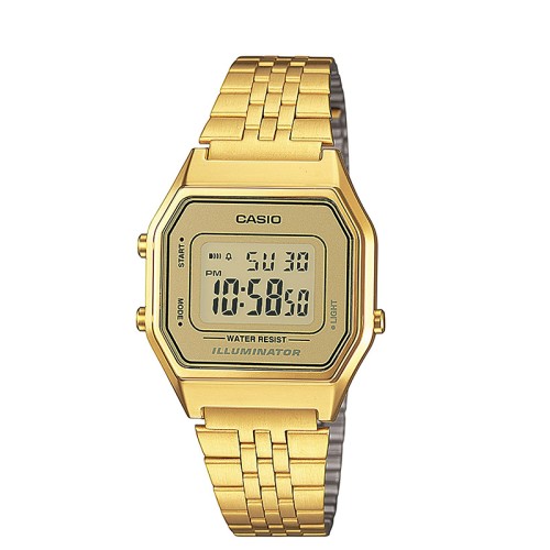 Casio Collection Retro LA680WEGA-9ER na bransolecie