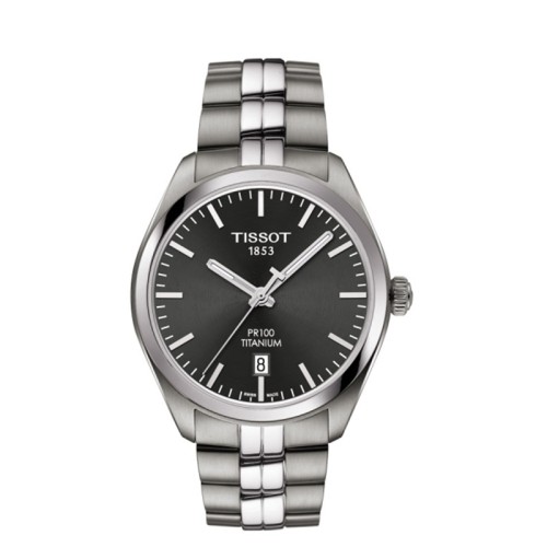 Zegarek Tissot Titanium T1014104406100 męski tytanowy
