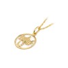 Złoty wisiorek zawieszka znak zodiaku Skorpion złoto 585 Z371-585-SKORPION MARKO
