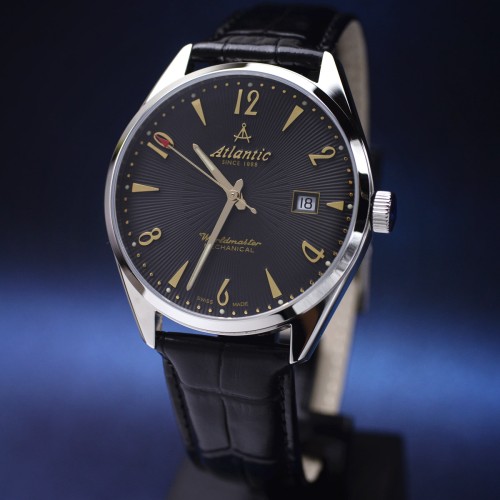 Zegarek męski Atlantic Worldmaster Art D 51651.41.65G pasek